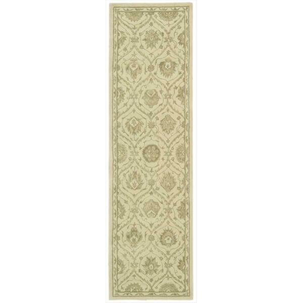 Nourison Regal Area Rug Collection Gravel 2 ft 3 in. x 8 ft Runner 99446055552